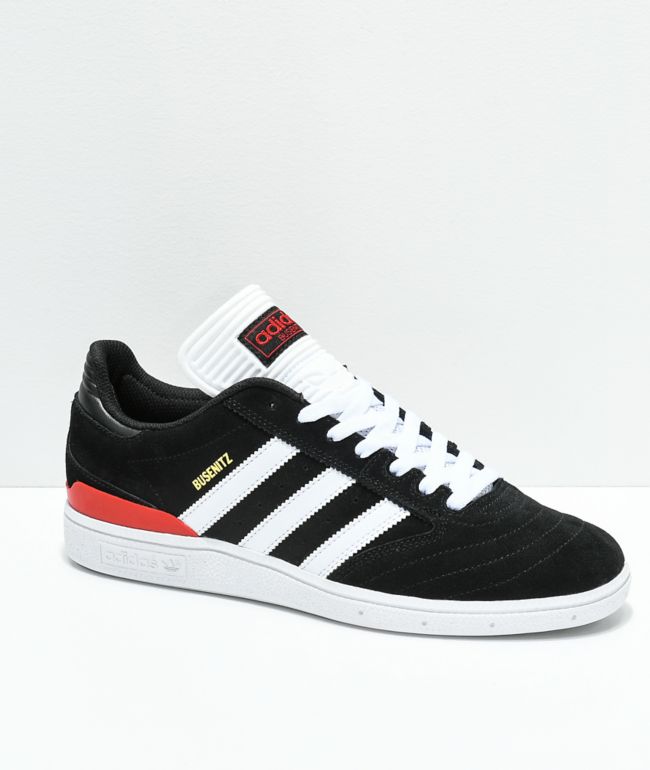 adidas black red and white